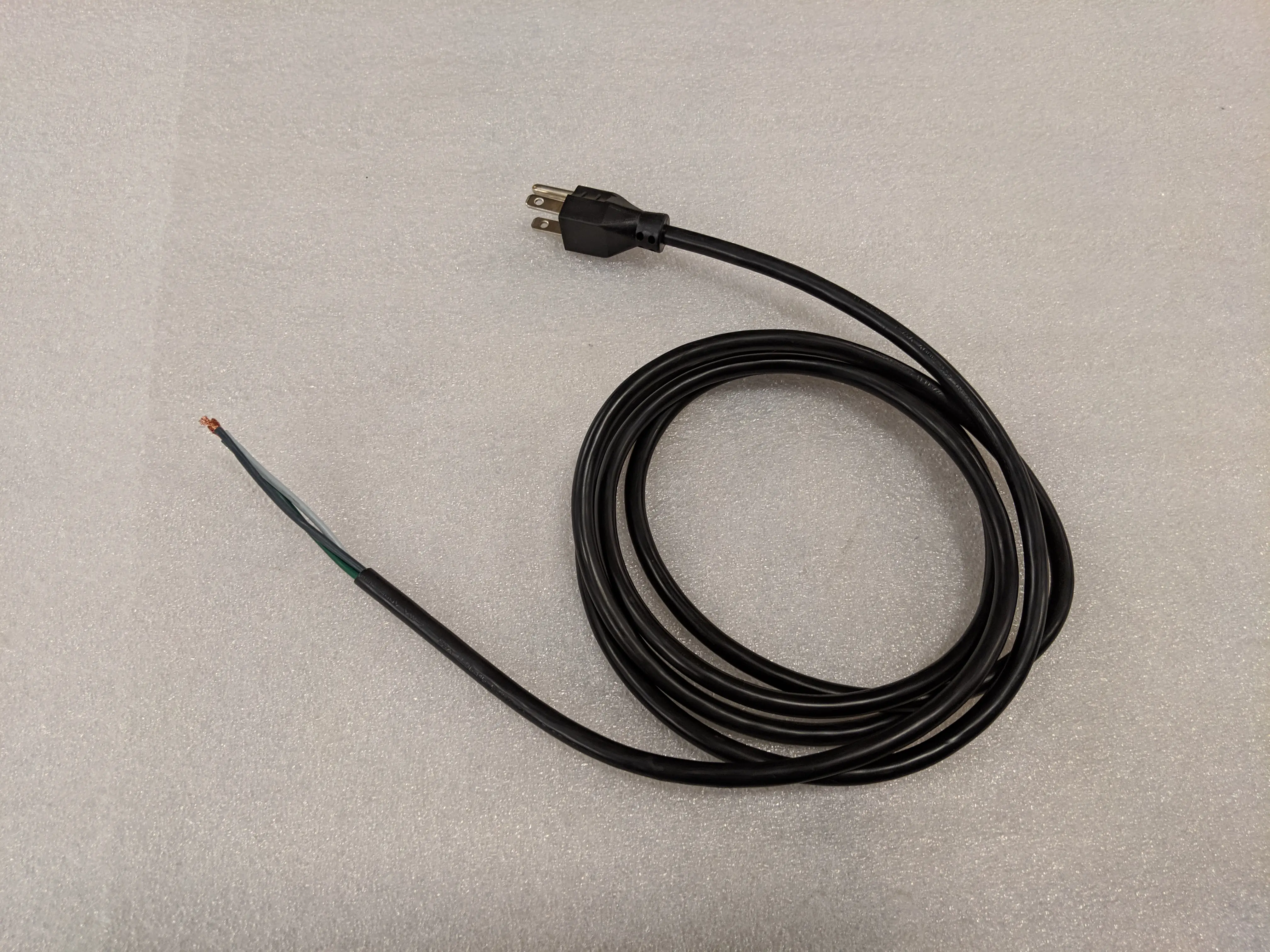 3-20-29685 8ft Power Cord Without Ends