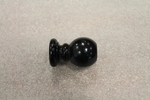 1-00-06228A Wooden Knob with Bolt
