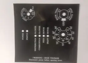 3-90-06313 Control Box Decal