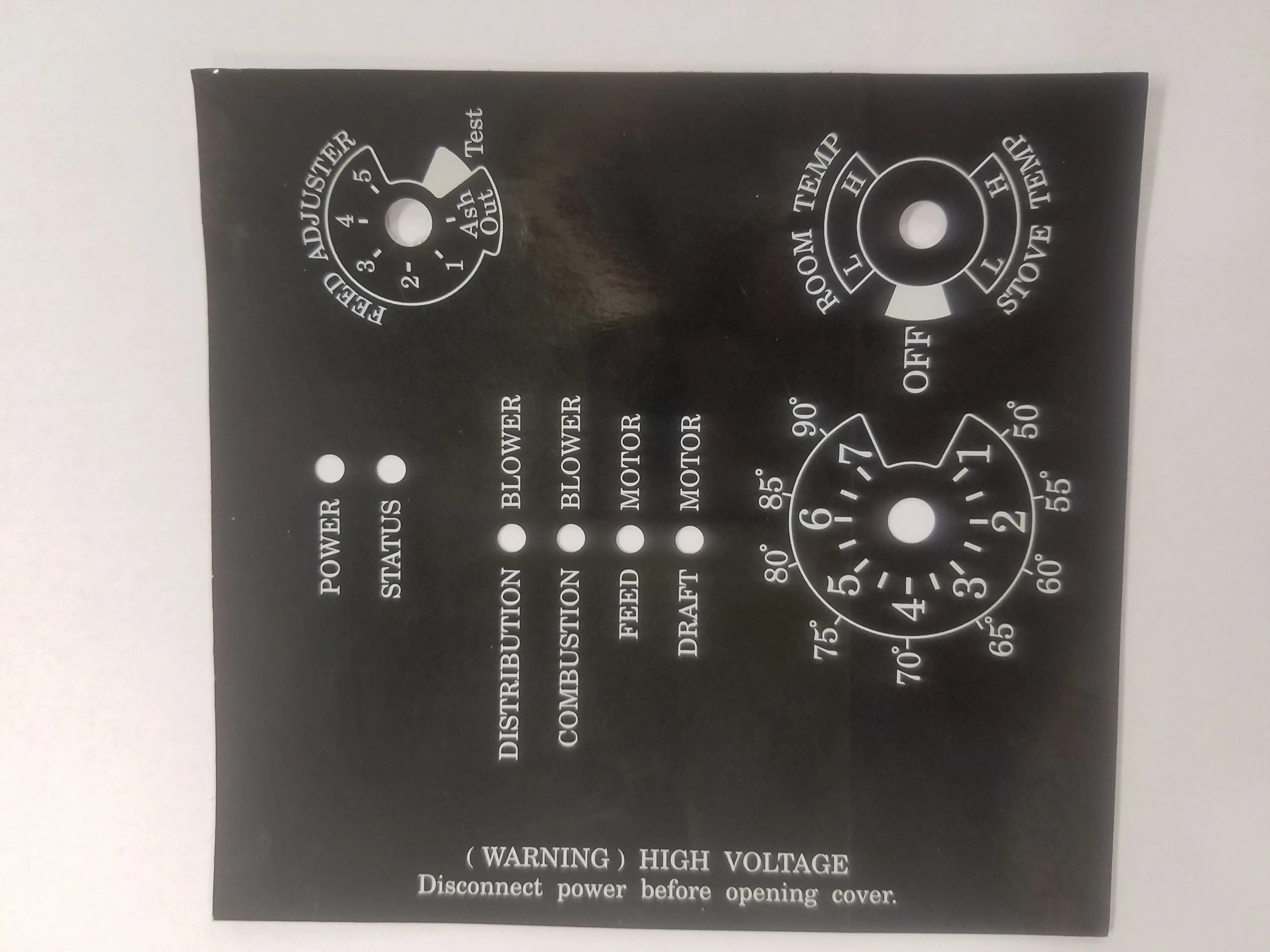 3-90-06313 Control Box Decal