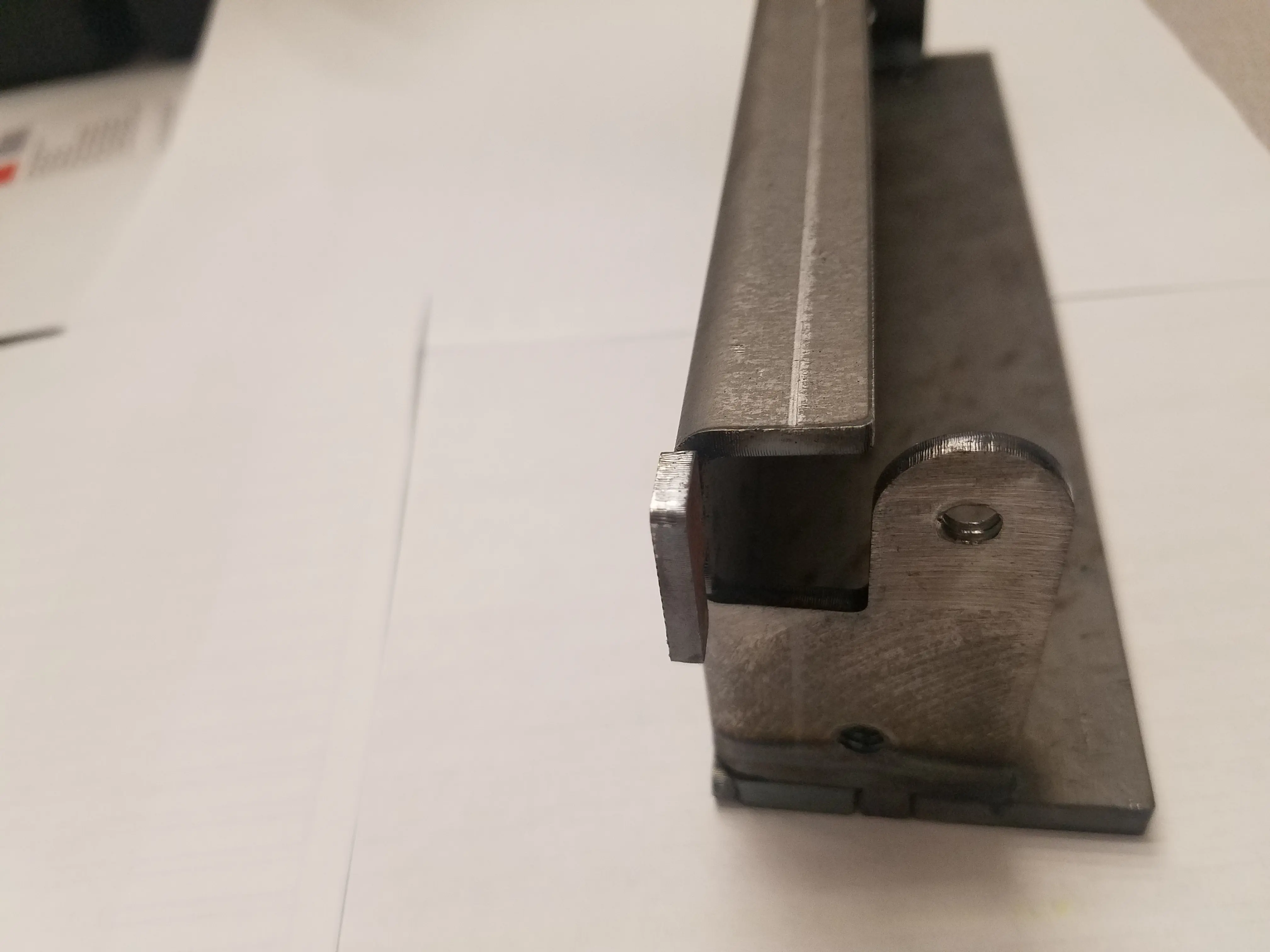 1-10-02749A Pusher Block Slide Weldment (SMS)
