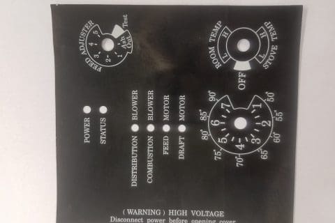 3-90-06313 Control Box Decal